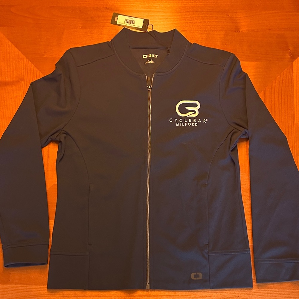 CycleBar Dark Blue Performance Golf Jacket